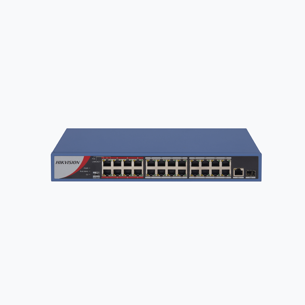 24 Port Fast Ethernet Unmanaged POE Switch 