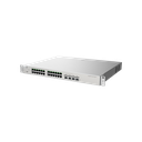 24 × 10/100/1000Base-T copper ports with auto-negotiation, 4 × SFP+ ports, fixed single AC power supply, PoE/PoE+ power supply, 370 W PoE power supply