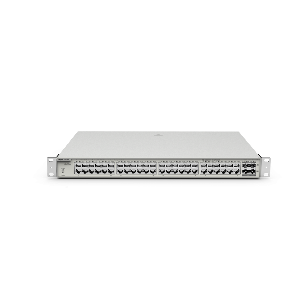 سويتش جيجابت في الثانية 48 منافذ و +-4SFP POE -و كلاود مدى الحياة من Reyee
