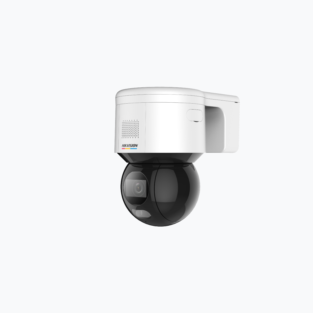 كاميرا شبكة من هيكفيجن ColorVu Mini PT Dome مقاس 3 بوصات ودقة 4 ميجابكسل تدعم الصوت ثنائي الاتجاه 