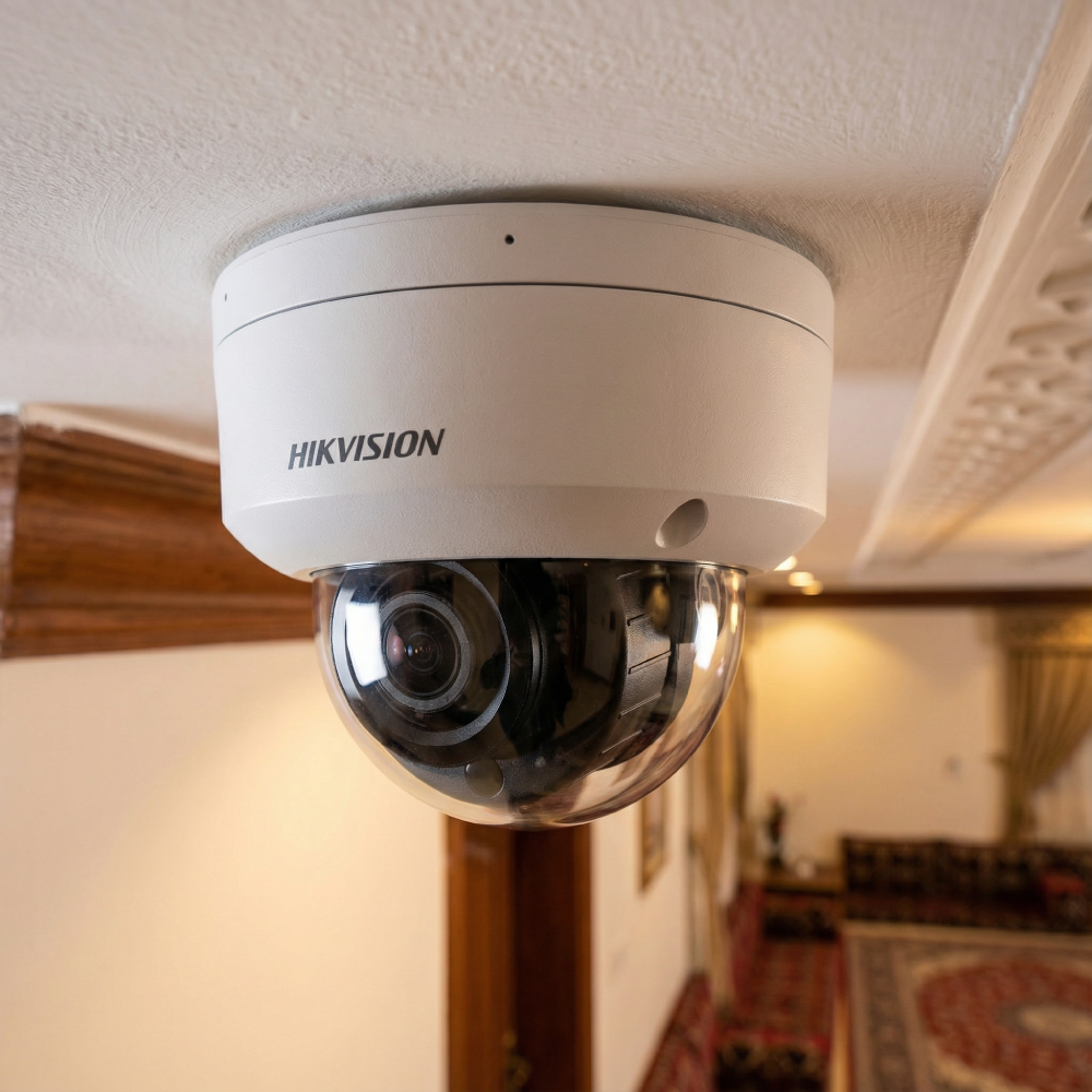 
8 MP Acusense Smart Hybrid Light Motorized Varifocal Dome Network Camera