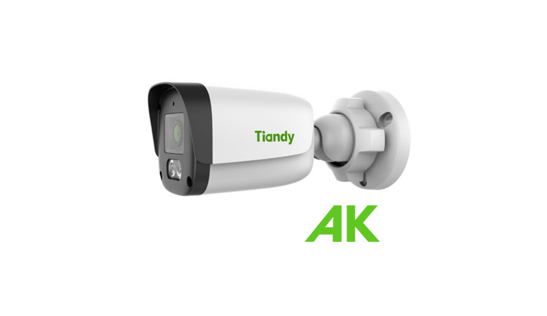  Tiandy AK bullet  Camera, 2 MP, 30M IR , Fixed 2.8mm Lens