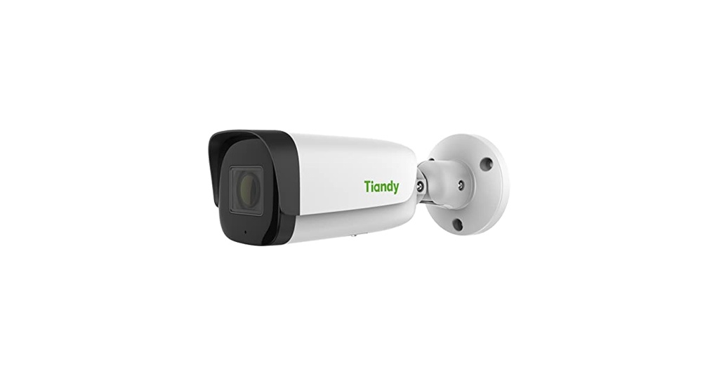  Tiandy 5MP Outdoor AI Camera, color network, supports AI-based person and vehicle recognition, 50m IR