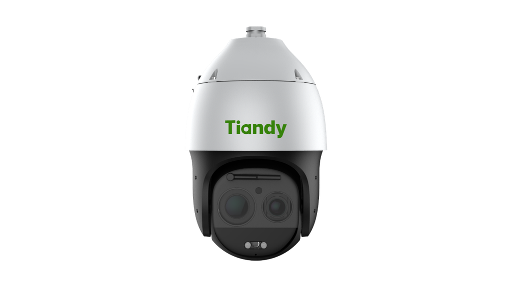  Tiandy 4MP PTZ Camera, 63x Super Starlight with IR, AEW, and AI technology, 300m IR