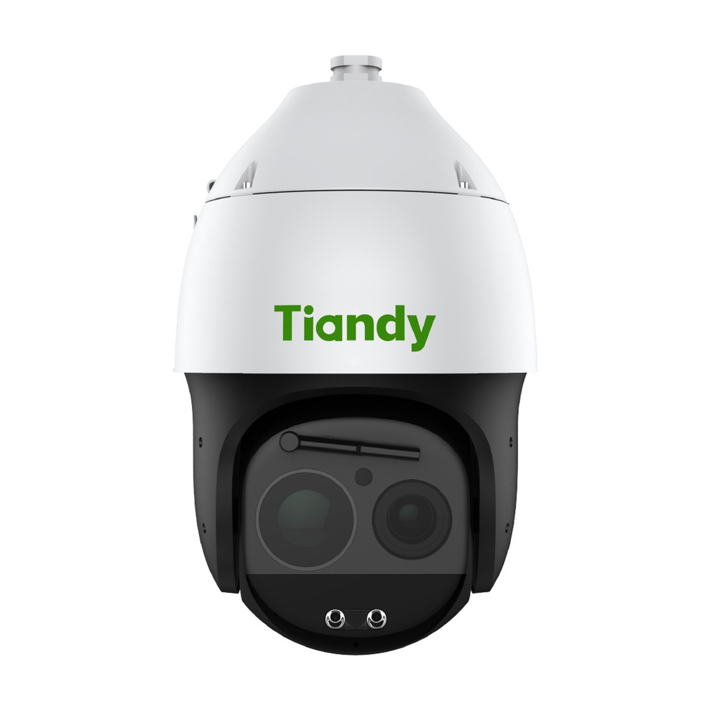  Tiandy 8MP PTZ Camera with 44x optical zoom, Super Starlight, IR laser, AEW, and AI technology