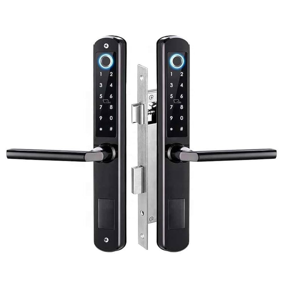 Smart Door Lock C200_Black(30 hook - Wooden door)