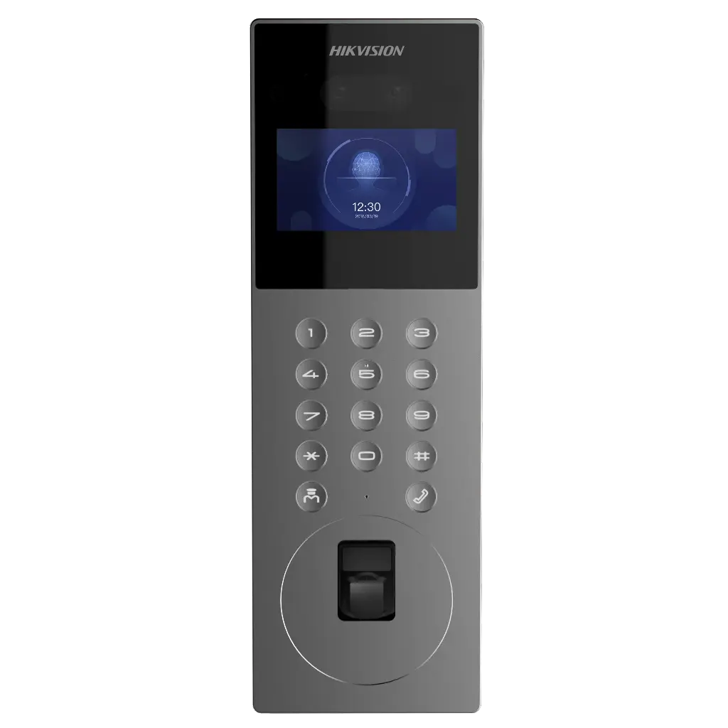جرس إنتركوم خارجي IP مع كيباد مدمج من هيكفيجن