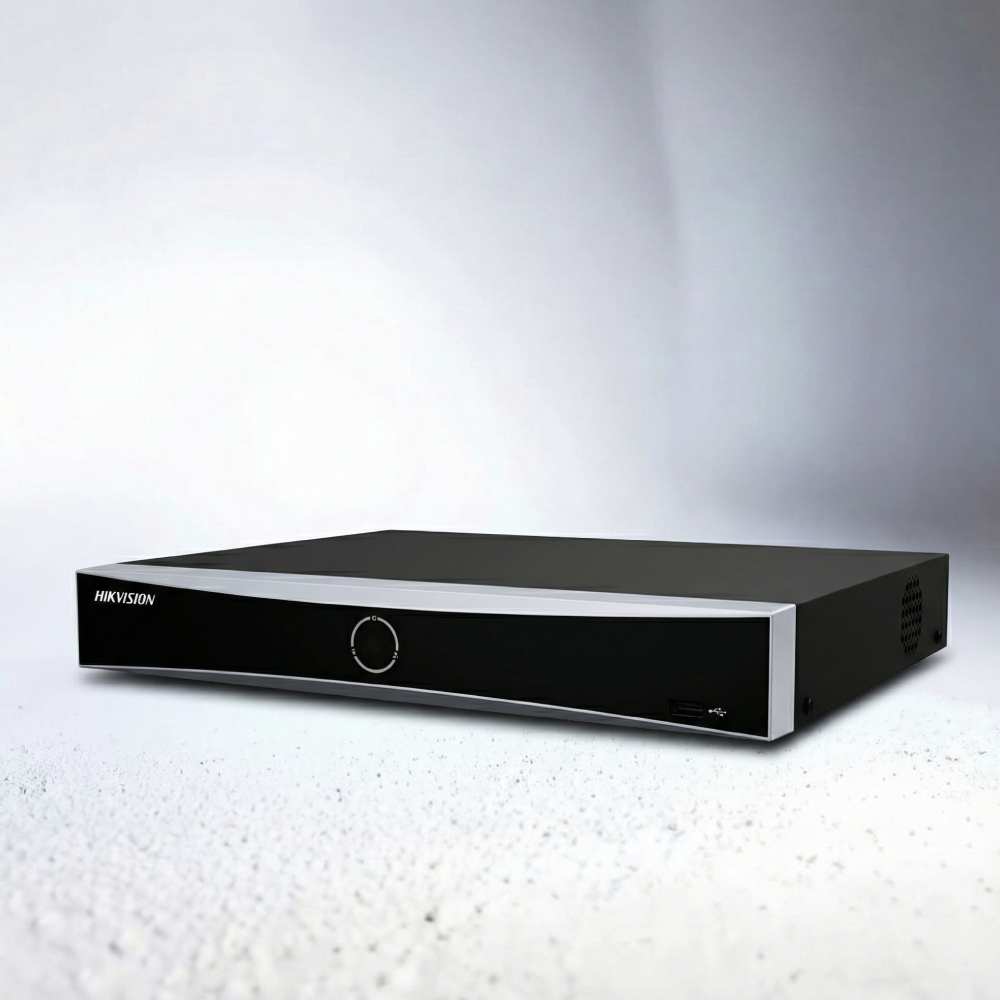 جهاز تسجيل شبكي 4 قنوات POE يدعم الي حتى 8 ميجا بكسل - هيكفجن
