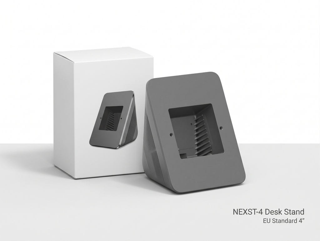 EU standard Desk Stand for central control 4" screen