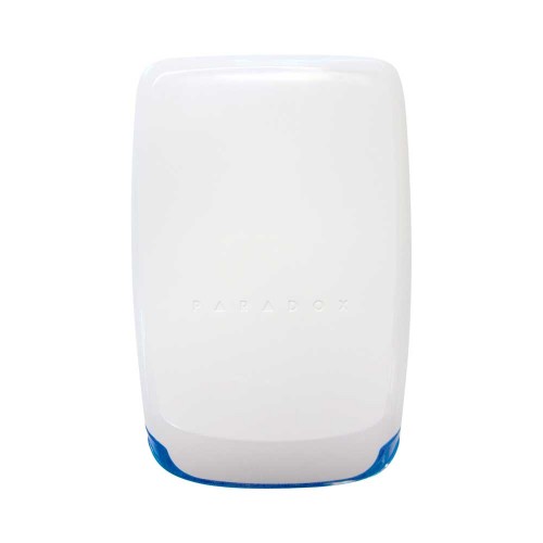 Paradox SR130 | Wireless Outdoor Siren with Built-in Strobe Light | Blue