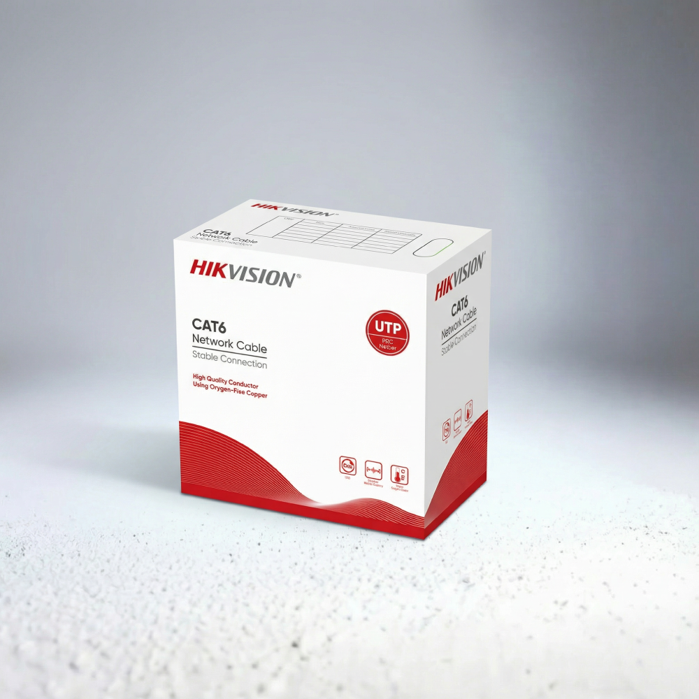 كيبل كات 6 رمادي من هيكفيجين 