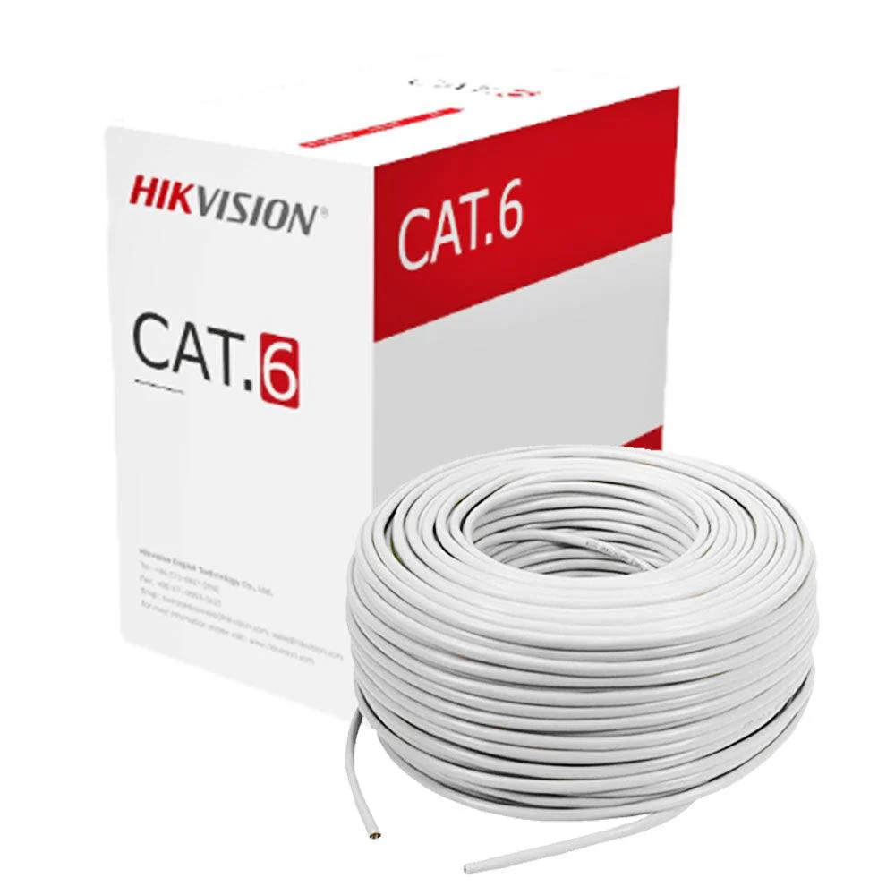 Hikvision Cat6 White Cable