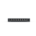 سويتش جيجابت غير مُدار بـ 8 منافذ، 8 منافذ جيجابت RJ45، هيكل فولاذي