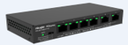 4*10/100Mbps Base-TX Ports(POE, Max PoE budget:54W), 2*10/100Mbps Base-TX Uplink Ports+C21