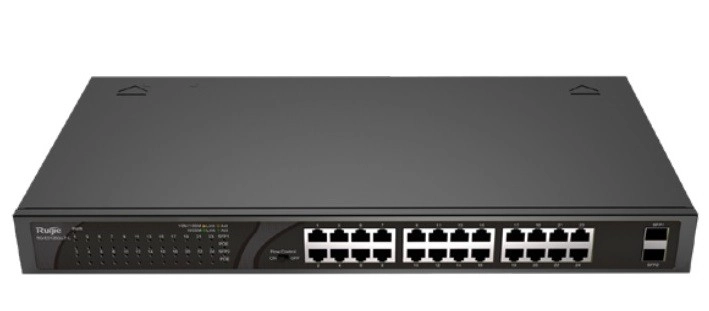 سويتش جيجابت 24 منفذ 2 SFP POE  
