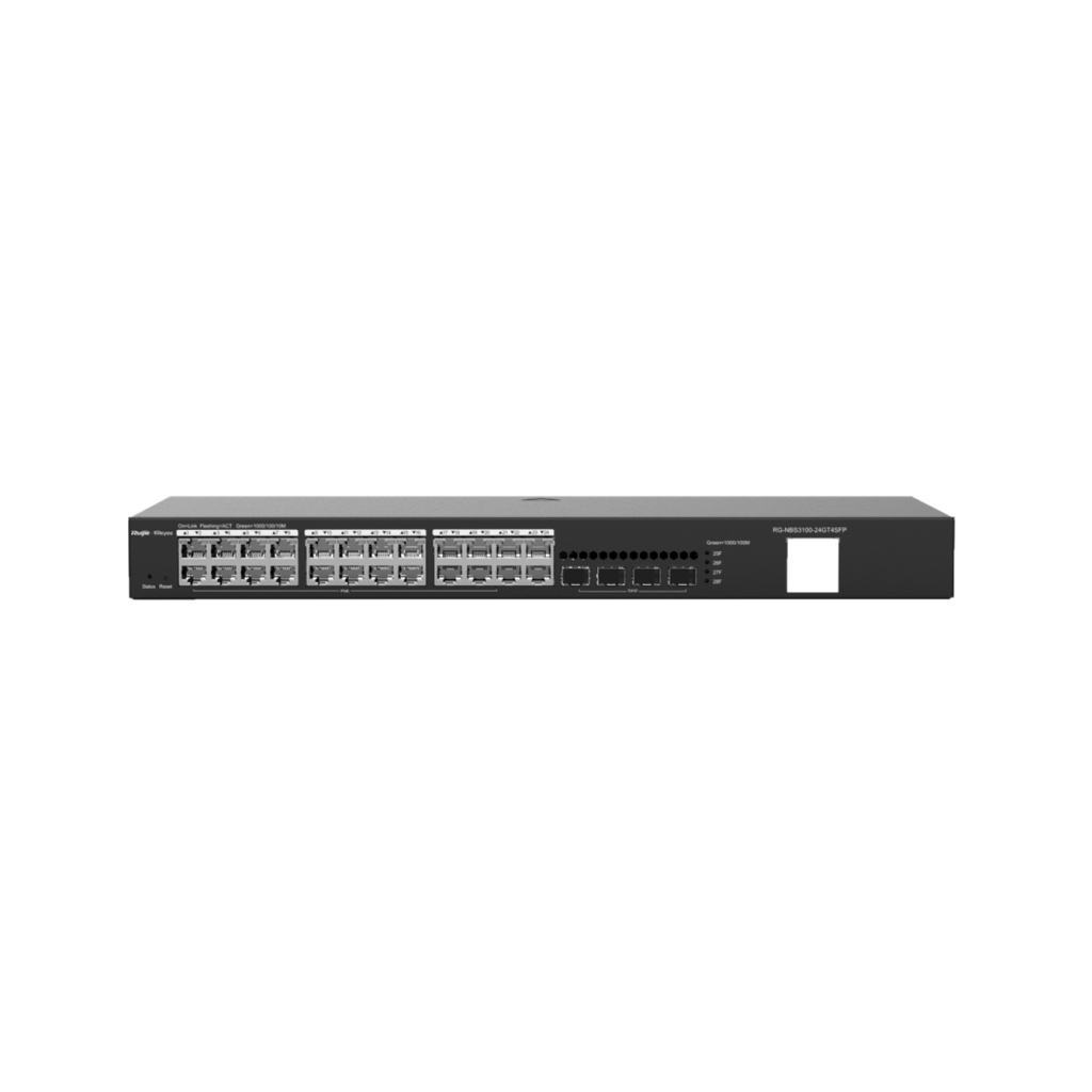 سويتش جيجابت في الثانية 24 منافذ- 4SFP- و كلاود مدى الحياة من Reyee
