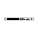 24-Port SFP L2 Managed 10G Switch, 24 SFP Slots, 8 Gigabit RJ45 Combo Ports, 4 *10G SFP+ Slots, 19-inch Rack-mountable Steel Case