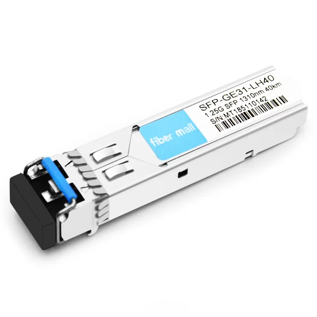 1000BASE-LH, SFP Transceiver, SM (1310nm, 40km, LC).
