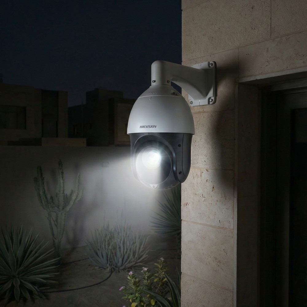 كاميرا انالوج خارجية PTZ 2MP مع زوم 25X مع رؤية ليلية تصل الى 100 متر
