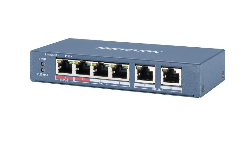 4 Port Fast Ethernet Unmanaged POE Switch
