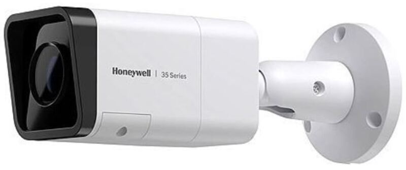 Honeywell 35 Series IR MFZ WDR IP Bullet Outdoor Security Camera - 8MP - 2.7-13.5mm Lens - White - HC35WB8R2