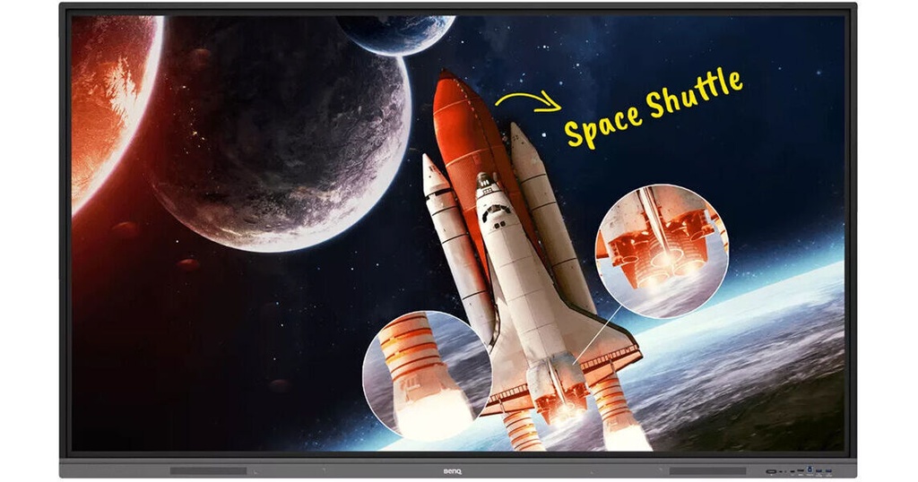 Essential Series BenQ RE7503 Interactive Flat Panel ,Size :75",4K 