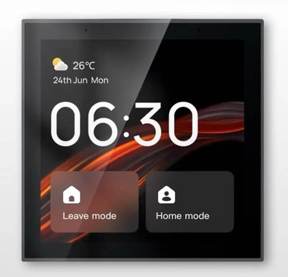 4" Touch Control Panel with zigbee smart home gateway with built-in Alexa (WiFi+Zigbee +BLE)