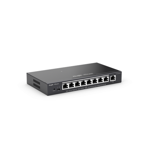 Reyee 9 Ports Gigabit Switch POE and Lifetime Cloud